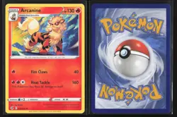 Arcanine 033/264 Rare Fusion Strike Pokemon Near Mint - Image 3