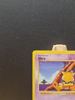 Pokemon 1999 WOTC Base Set Shadowless Abra 43/102 - Excellent - Image 3
