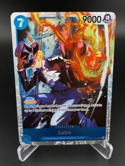 Sabo OP15-046 Super Rare Adventure on Kami's Island One Piece NM - Image 1