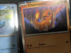 Squirtle Charmander Bulbasuar 151 Promo HD Swirls Each Card Pokemon TCG RARE! - Image 2