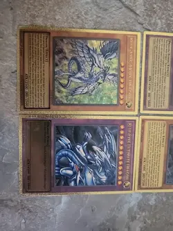Blue Eyes Ultimate Alternative Yugioh Card GOLD Foil Collectible Lot - Image 5