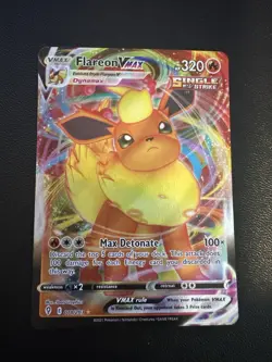 Flareon VMAX 018/203 - Evolving Skies - Ultra Rare Pokemon Card - Near Mint (NM) - Image 1