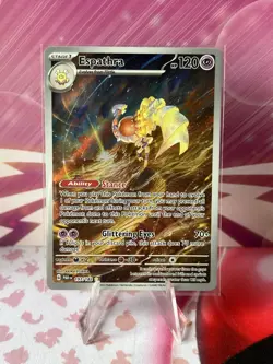 Pokemon TCG Espathra Illustration Rare Card Paradox Rift 197/182 - Image 1