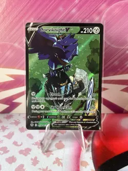 Pokemon TCG Corviknight v Silver Tempest Trainer Gallery Card TG18/TG30 NM - Image 1