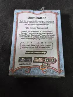 NEW SEALED MAGIC THE GATHERING THE RATH CYCLE EXODUS DOMINATOR 60 CARD DECK NFS - Image 2