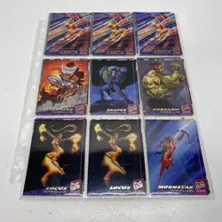 Vintage 1994 & 1995 Marvel Fleer Ultra Trading Card Bundle (Set Of 54) - Image 2
