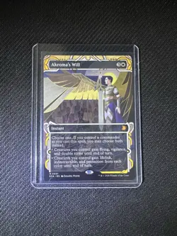 Akroma's Will-Secrets Of Strixhaven Mystical Archive-Borderless-Regular-1-NM - Image 1