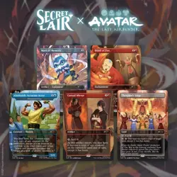 MTG Secret Lair AVATAR: Ember Island Players -Non-Foil- US Seller In Hand SEALED - Image 1