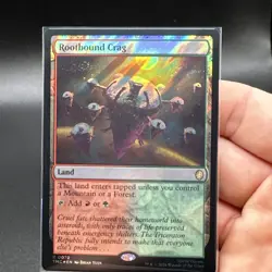 Rootbound Crag (Surge Foil) 0072 - TMC Teenage Mutant Ninja Turtles TMNT MTG NM - Image 3