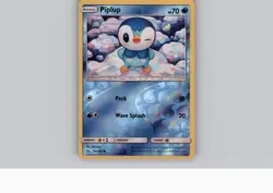 Piplup 32/156 Sm-Ultra Prism Reverse Holo Pokemon TCG - Image 1