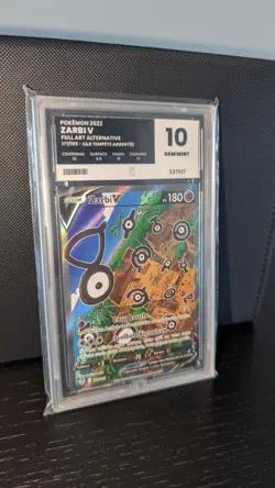 Carte Pokemon Zarbi V 177/195 - ALT - EB12 - Tempete Argentee - Pure Grading 10 - Image 1