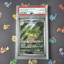 PSA 10 - Exeggutor 135/132 Mega Evolution Holo Illustration Rare Pokemon Card - Image 1