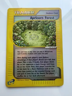 Apricorn Forest Aquapolis Trainer Reverse Holo 118/147 LP - Image 2