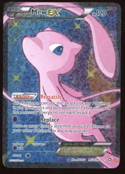 2013 Black & White Legendary Treasures Mew EX Ultra Rare #RC24/RC25 - Image 1
