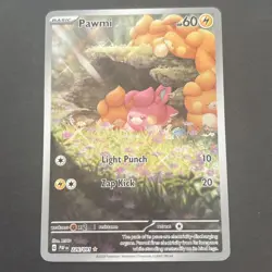 Pawmi 226/091 Pokemon Sv: Paldean Fates Holo NM 2024 - Image 1