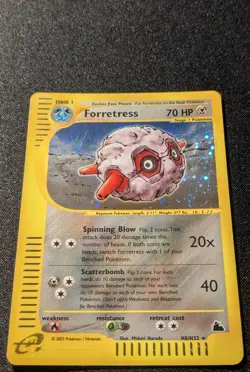 Pokemon SKYRIDGE - #H8/H32 Forretress - Holo - ENG - Lightly Played - Image 4