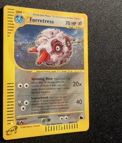 Pokemon SKYRIDGE - #H8/H32 Forretress - Holo - ENG - Lightly Played - Image 5