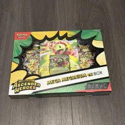 Pokemon: Mega Evolution Ascended Heroes Mega Meganium Ex Box - Brand New Sealed - Image 1