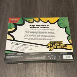 Pokemon: Mega Evolution Ascended Heroes Mega Meganium Ex Box - Brand New Sealed - Image 2