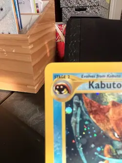Pokemon Kabutops Neo Discovery Holo Rare Unlimited 6/75 2001 90 HP English - Image 2