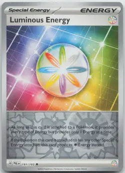 Luminous Energy 191/193 Uncommon Paldea Evolved Pokemon Reverse Holo Near Mint - Image 1
