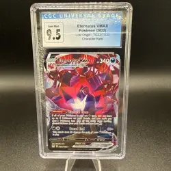 Pokemon TCG Eternatus VMAX TG22/TG30 Rare Lost Origin CGC 9.5 - Image 1