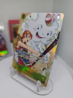 One Piece TCG Zeus Alt Art R Card OP11-106 a Fist of Divine Speed - Image 2