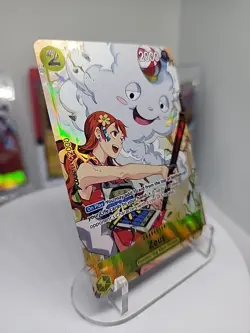 One Piece TCG Zeus Alt Art R Card OP11-106 a Fist of Divine Speed - Image 3