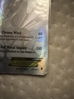 Pokemon TCG Dialga-Ex Phantom Forces Holo Card 122/119 Secret Rare, Well Used - Image 4