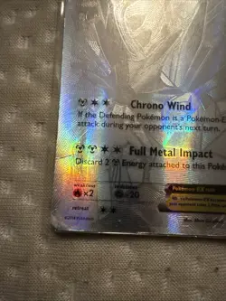 Pokemon TCG Dialga-Ex Phantom Forces Holo Card 122/119 Secret Rare, Well Used - Image 5