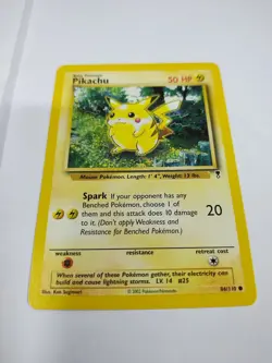 MINT Pikachu 86/110 Pokemon Card Legendary Collection - Image 1