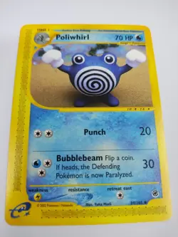MINT Pokemon Card - Poliwhirl Expedition 89/165 Uncommon - Image 1