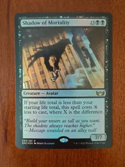 MTG Shadow of Mortality - FOIL - Streets of New Capenna - 94 - Image 1