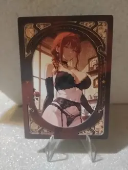 Makima Chainsaw Man SVP-002 #200 Of 300 Made Waifu Genki Parade 3 Trading Card - Image 1