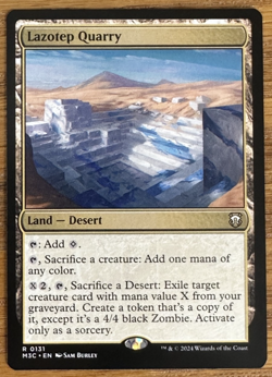 MTG Modern Horizons 3 Commander, Lazotep Quarry - Image 1