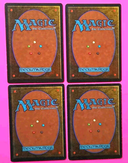 Magic the Gathering MTG Legends ENERGY TAP X 4 ( 2 LP/EX, 1 MP, 1 HP) C 1994! - Image 3