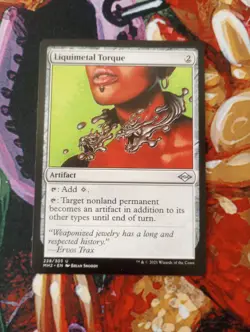 Liquimetal Torque - MTG - Modern Horizons 2 - MH2 - NM - Image 1