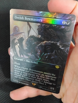 Orcish Bowmasters Borderless Foil The Lord of the Rings MTG NM - Image 2