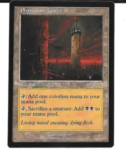 Phyrexian Tower - Urza's Saga - Magic The Gathering MTG - Image 1