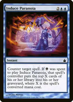 Induce Paranoia [Ravnica: City of Guilds] Lightly Played - Image 1