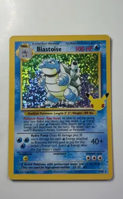Pokemon TCG Blastoise 2/102 Classic Collection, Near Mint/Mint (NM/M) - Image 1