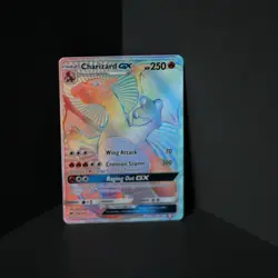 Pokemon Card Charizard GX Hyper Rare #150/147 Rainbow Rare Shiny Fire PokemonTCG - Image 3