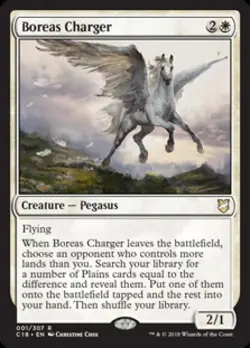 Boreas Charger - Light Play MTG Commander 2018 - Image 1