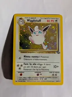 Wigglytuff Holo 16/64 Jungle Set - Italian - Rare Vintage Pokemon Card - WOTC - Image 1