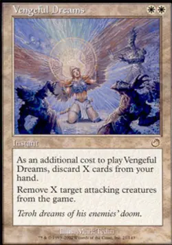 Vengeful Dreams - Light Play MTG Torment - Image 1