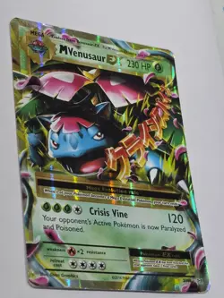 Pokemon M Venusaur EX Ultra Rare Holo 2/108 Evolutions Mega 230 HP 2016 - Image 3