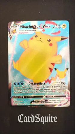 Pokemon Pikachu Surf VMAX 009/025 ♦ Gran Festa - Ita ♦ Near Mint - Image 1