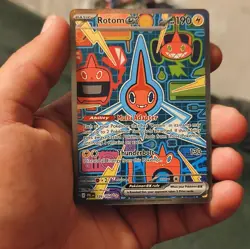 Pokemon Rotom ex 126/094 Full Art SIR Holo Me02 Phantasmal Flames 190 HP - Image 1