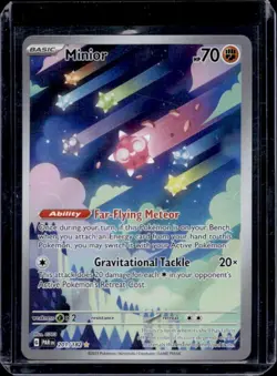 Pokemon TCG Minior Paradox Rift 201/182 Holo Illustration Rare - Image 1