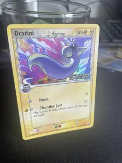 Dratini REVERSE HOLO EX Delta Species 65/113 2005 COMMON Pokemon TCG - Image 2